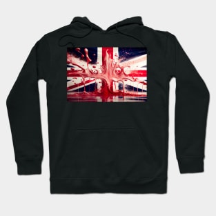 National Nations Flags - United Kingdom Flag - The Union Jack Flag Hoodie